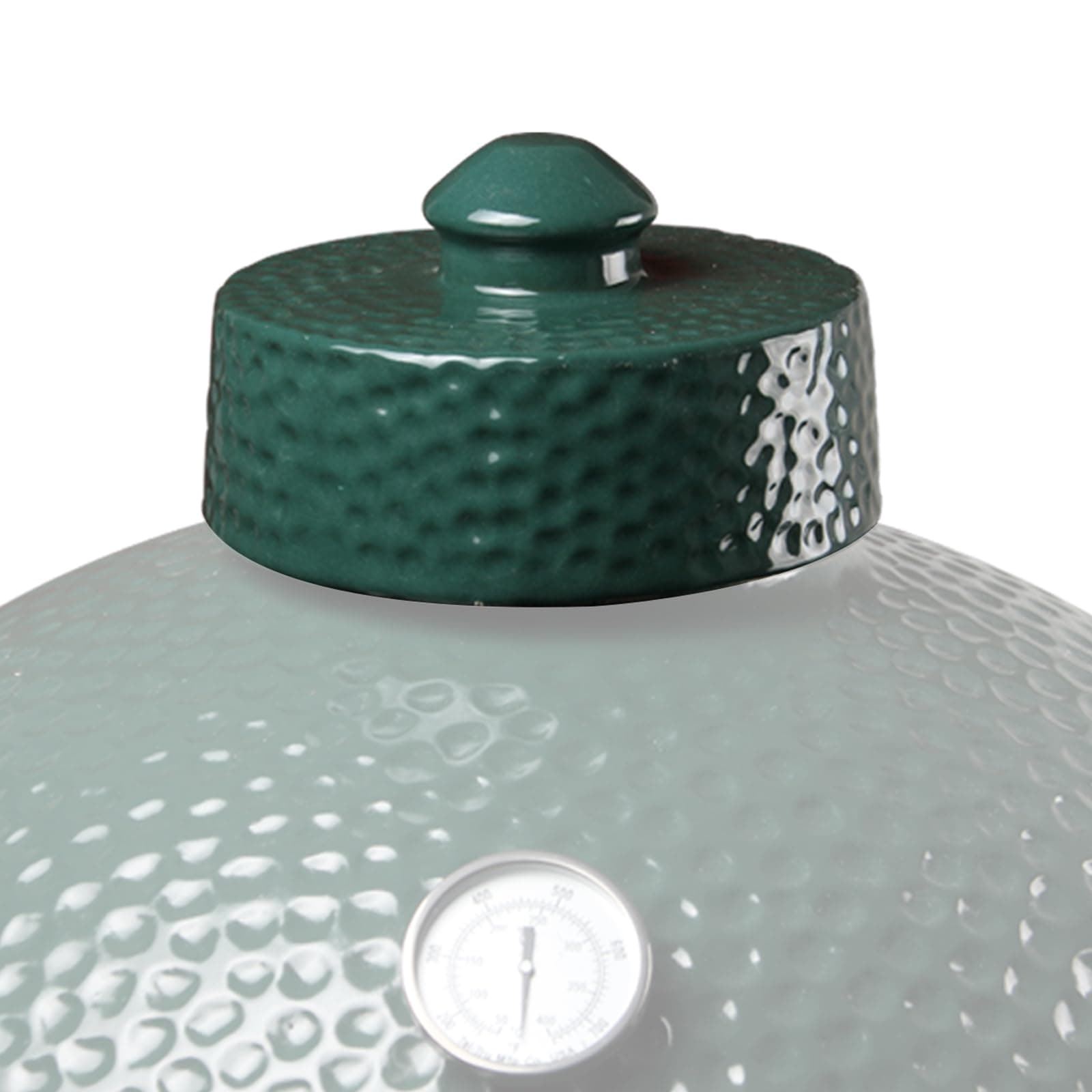 Ceramic Grill Top Compatible with Medium Large and XLarge Big Green Egg,Dual Function Ceramic Grill Top Cap,Kamado Accessories Charcoal Grill Top Parts Replacement for Easy Grasp and Anti-Hot