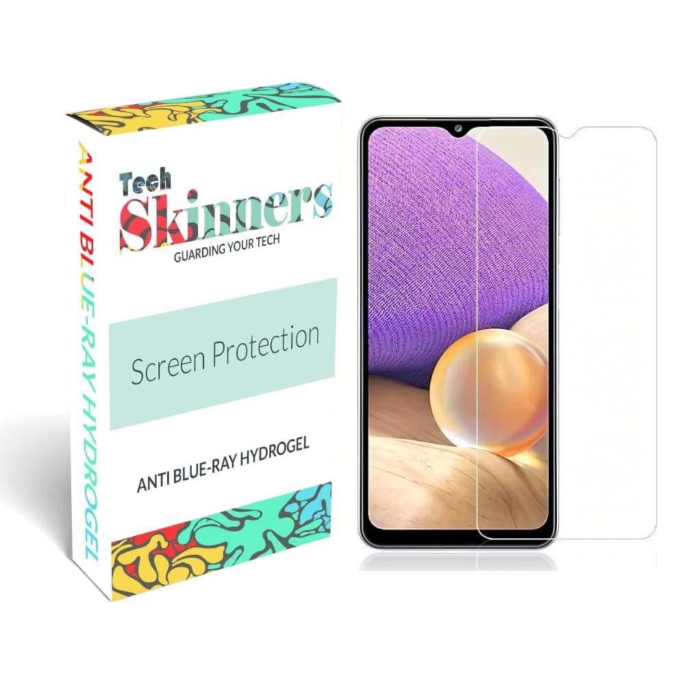 SAMSUNG Hydrogel Anti Blue Light Anti-Blue Ray Screen Protector Pack Of Two, Case Friendly, Anti-Fingerprint and Bubble Free FOR (A23)