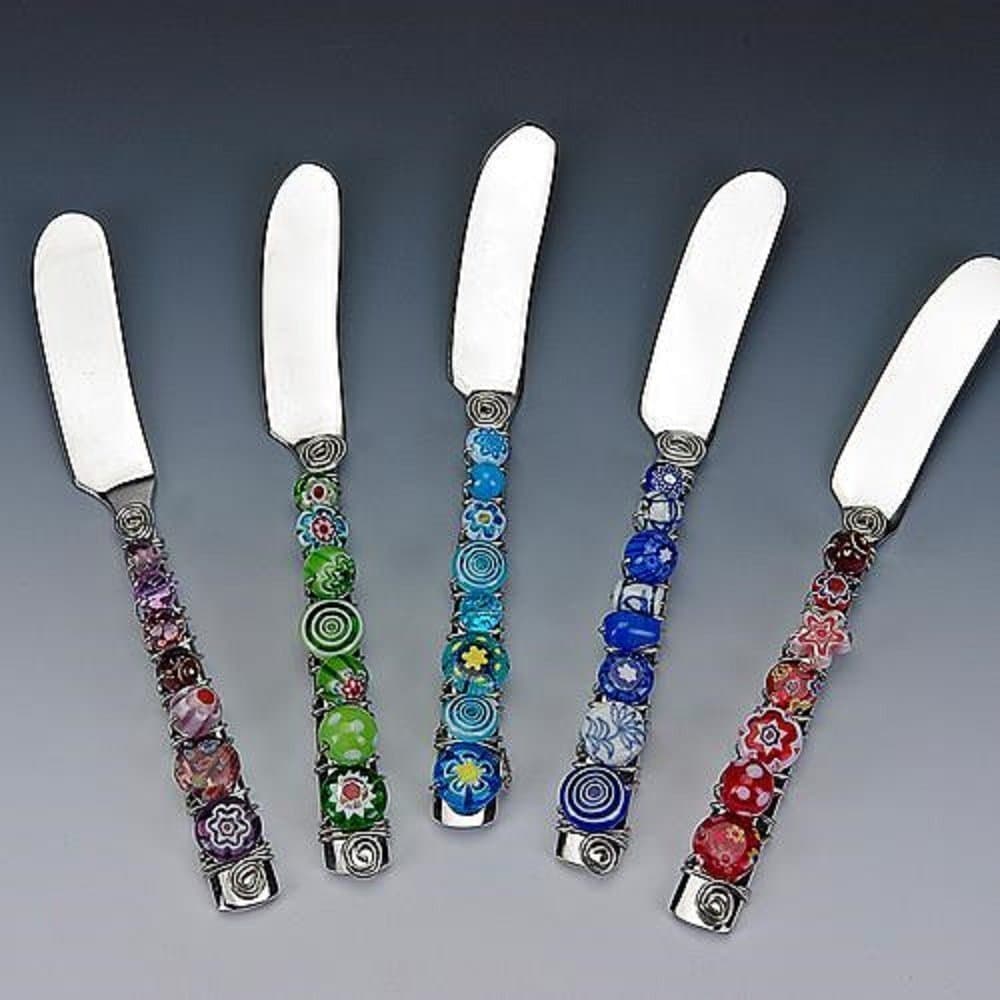 Wire Wrapped Stainless Steel Spreader Knife