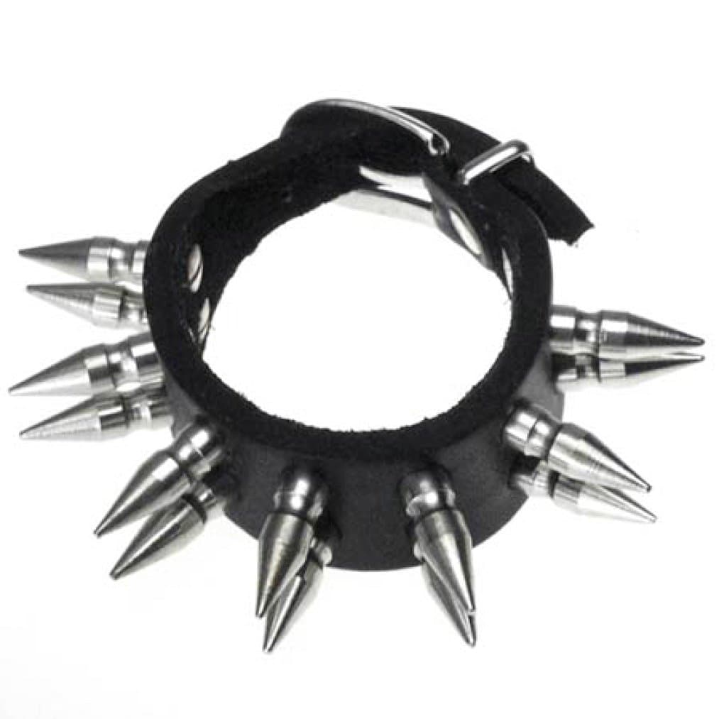 Bracelet with 2.5 cm high Spikes, killer rivets