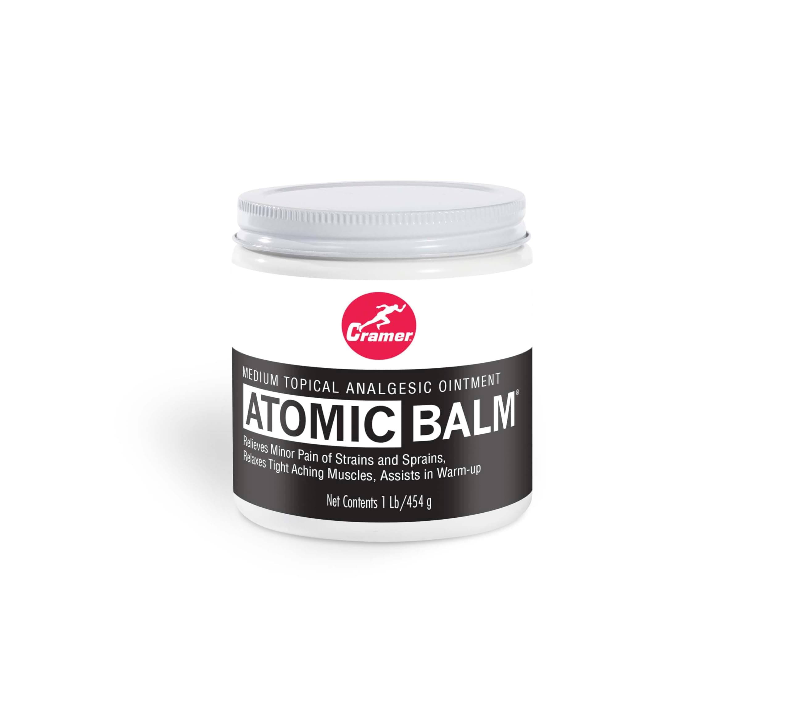 Cramer Atomic Balm, Medium Strength Warming Pain Reliever for Relieving Minor Pain From Strains & Sprains, Relaxing Tight Muscles, & Assisting in Warm-Up for Athletes, Relieve Joint & Arthritis Pain