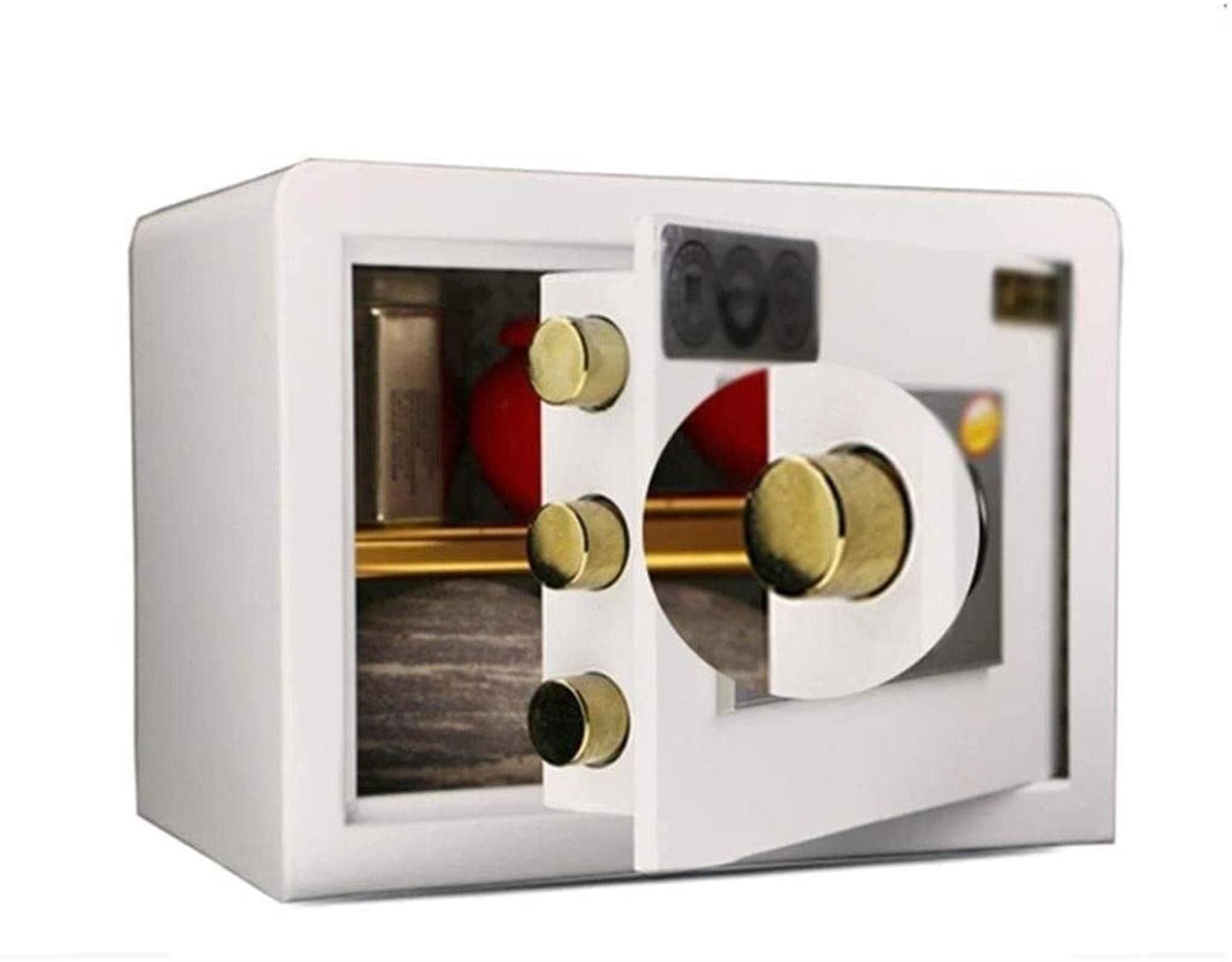 Safe Strongbox All-Steel Double-Layer Mechanical Code Lock With Key Safe Can Be Placed In The Closet