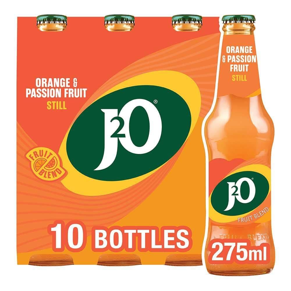 – Fruit Blend, Orange and Passion Fruit, 10 x 275ml