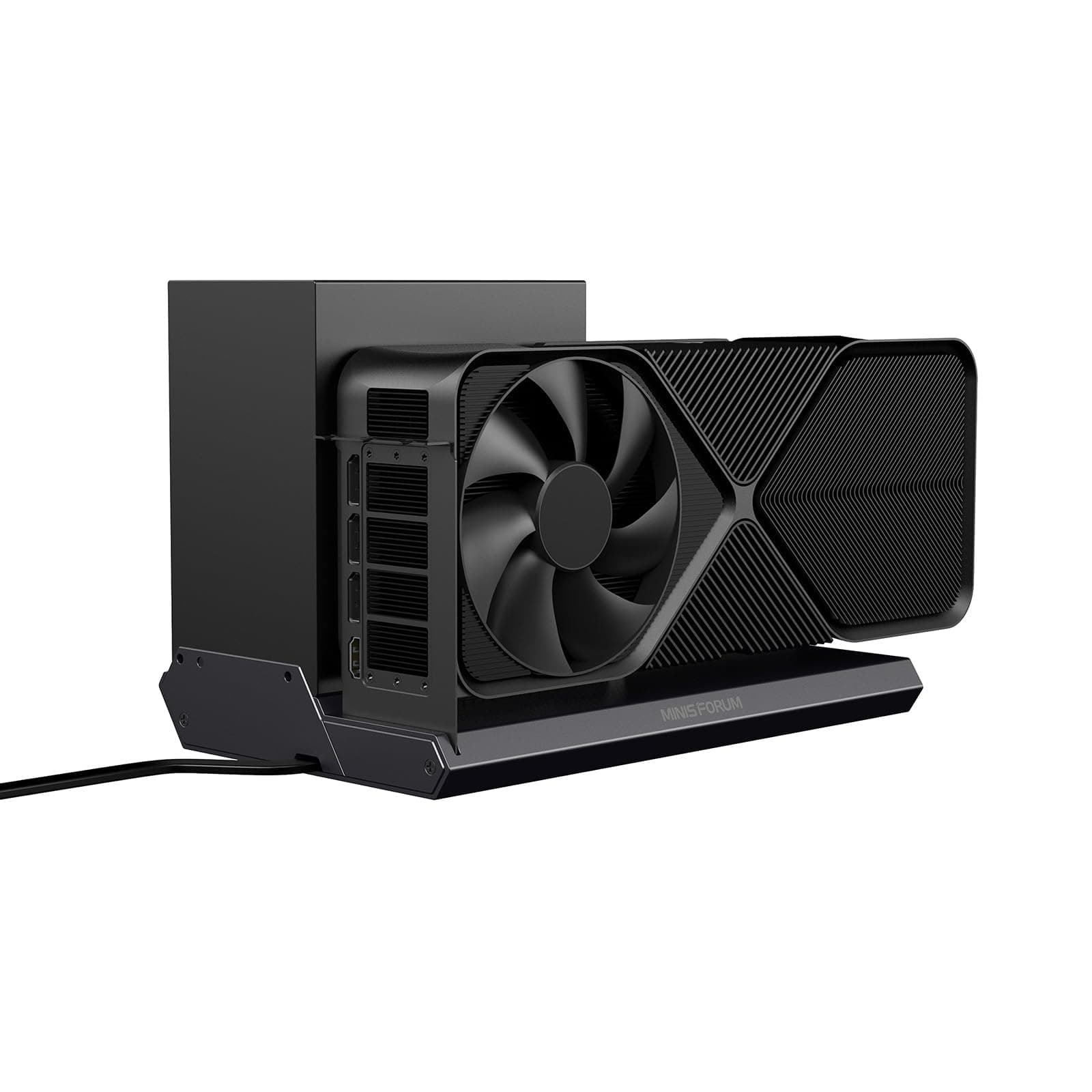 - MINISFORUM DEG1 eGPU Dock, External GPU Docking Station for RTX 4090, AMD RX 7900 XTX, eGPU Enclosure Graphics Card Extension Support ATX/SFX Standard Power, Oculink Expansion Graphics Docking Station