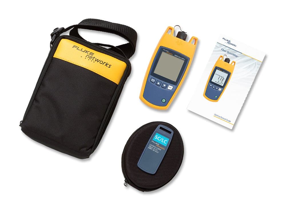 Fluke Networks FQM-100-M Fiber Quick Map Kit, Multimode Fault Finder