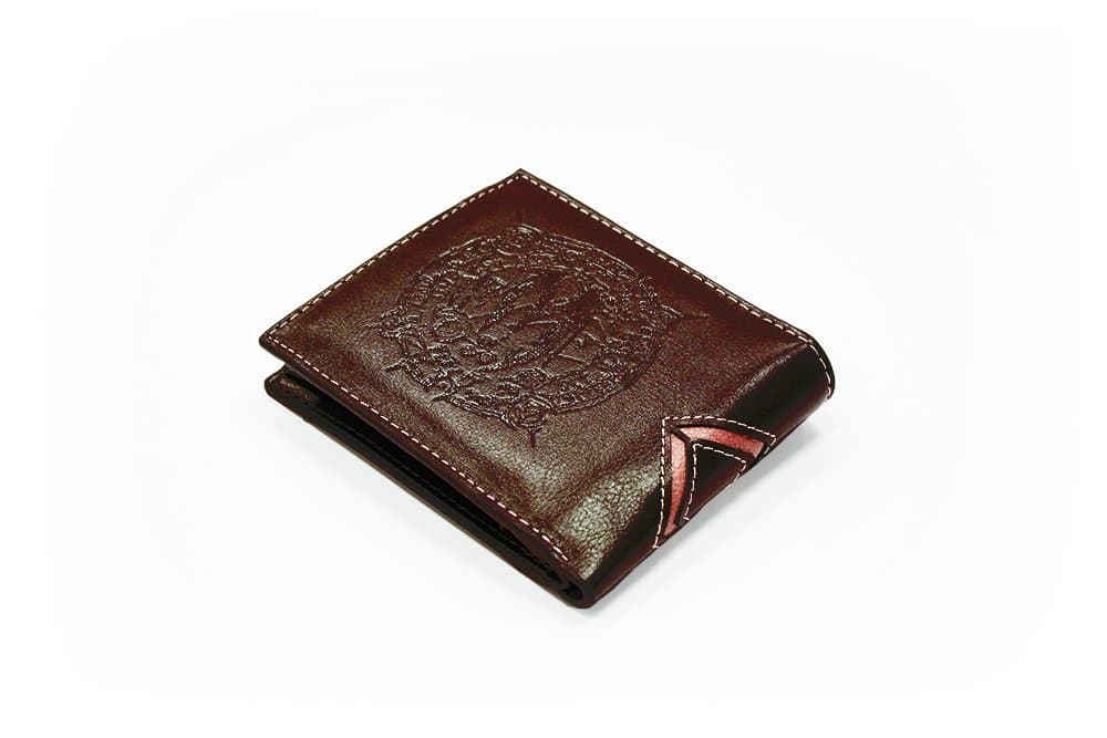 Men's Commuter Pass Case, Brown, Size 5-22 Centimeters