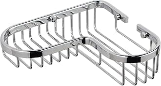 Corner Wire Soap Basket Shower Caddy Chrome Brass