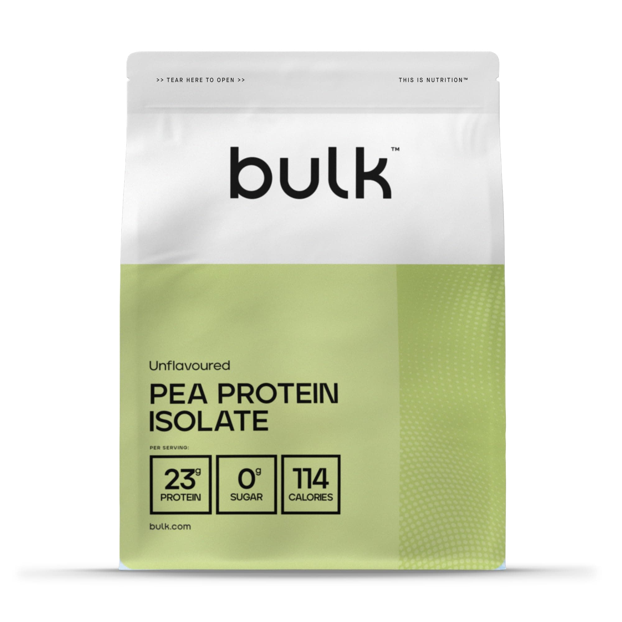 Pea Protein Isolate Powder, Vegan Protein Shake, 2.5 kg, 83 Servings, Packaging May Vary