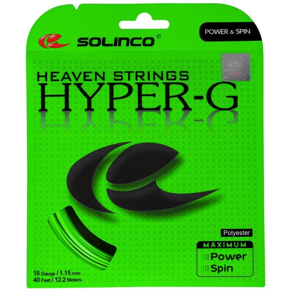 Solinco Hyper G Heaven High Spin Poly String Racquet String 40' Pack