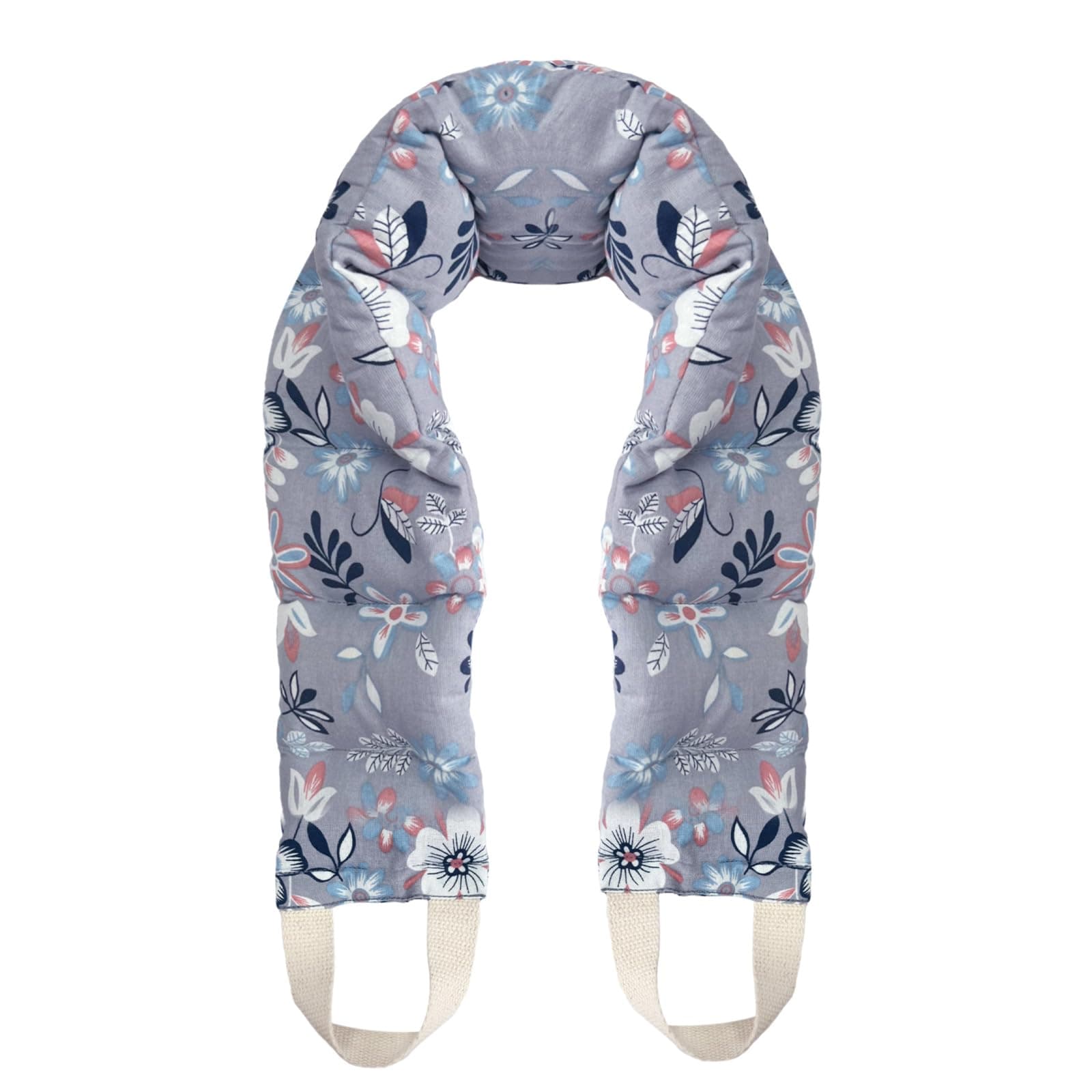 UNCN Long Heating pad for Neck and Shoulders Back 33 * 5.9" microwavable Large Moist Heat Pack Warm hot Compress Neck wrap Weighted Bag Massage Reusable Herbal Nature Calming Portable