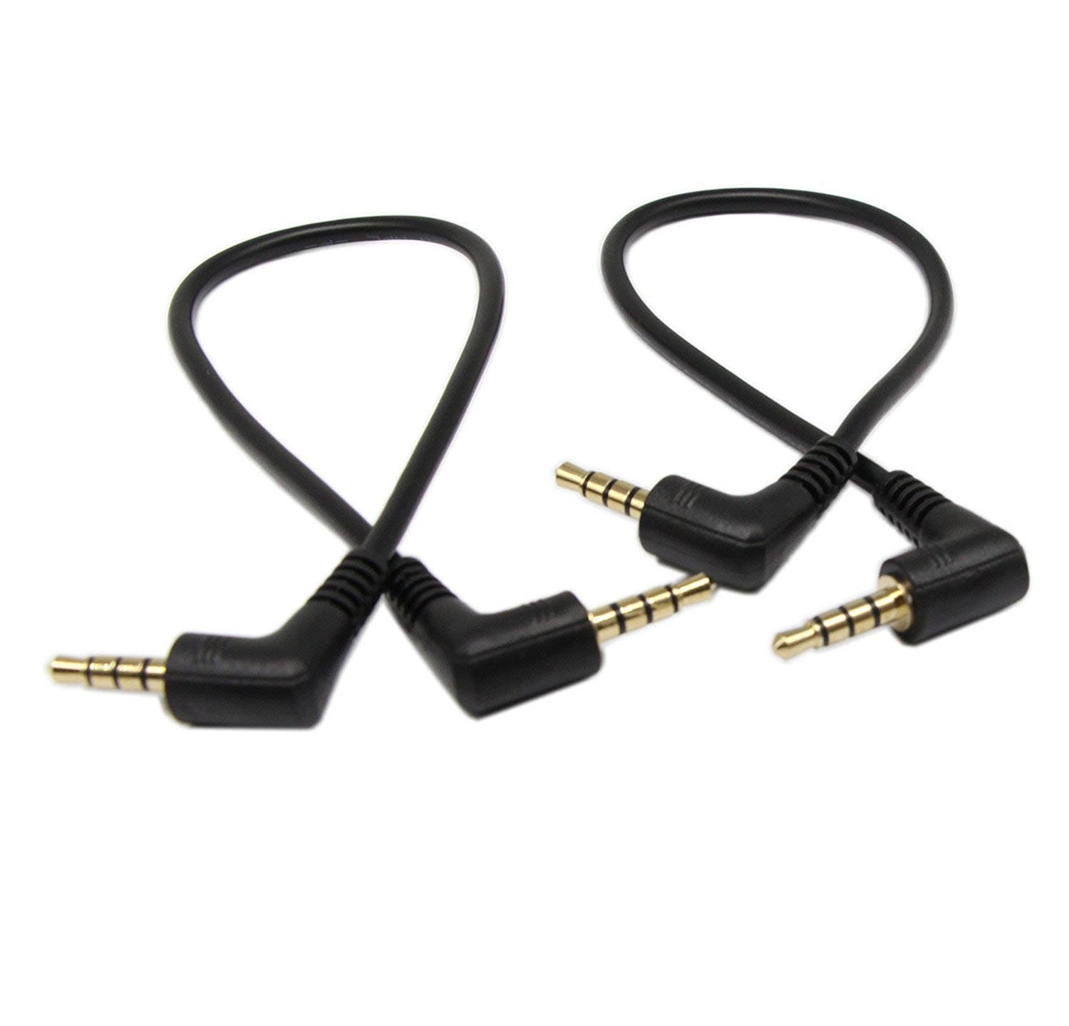 3.5mm TRRS Stereo 4-Pole male to male Auxiliary Audio Cable
