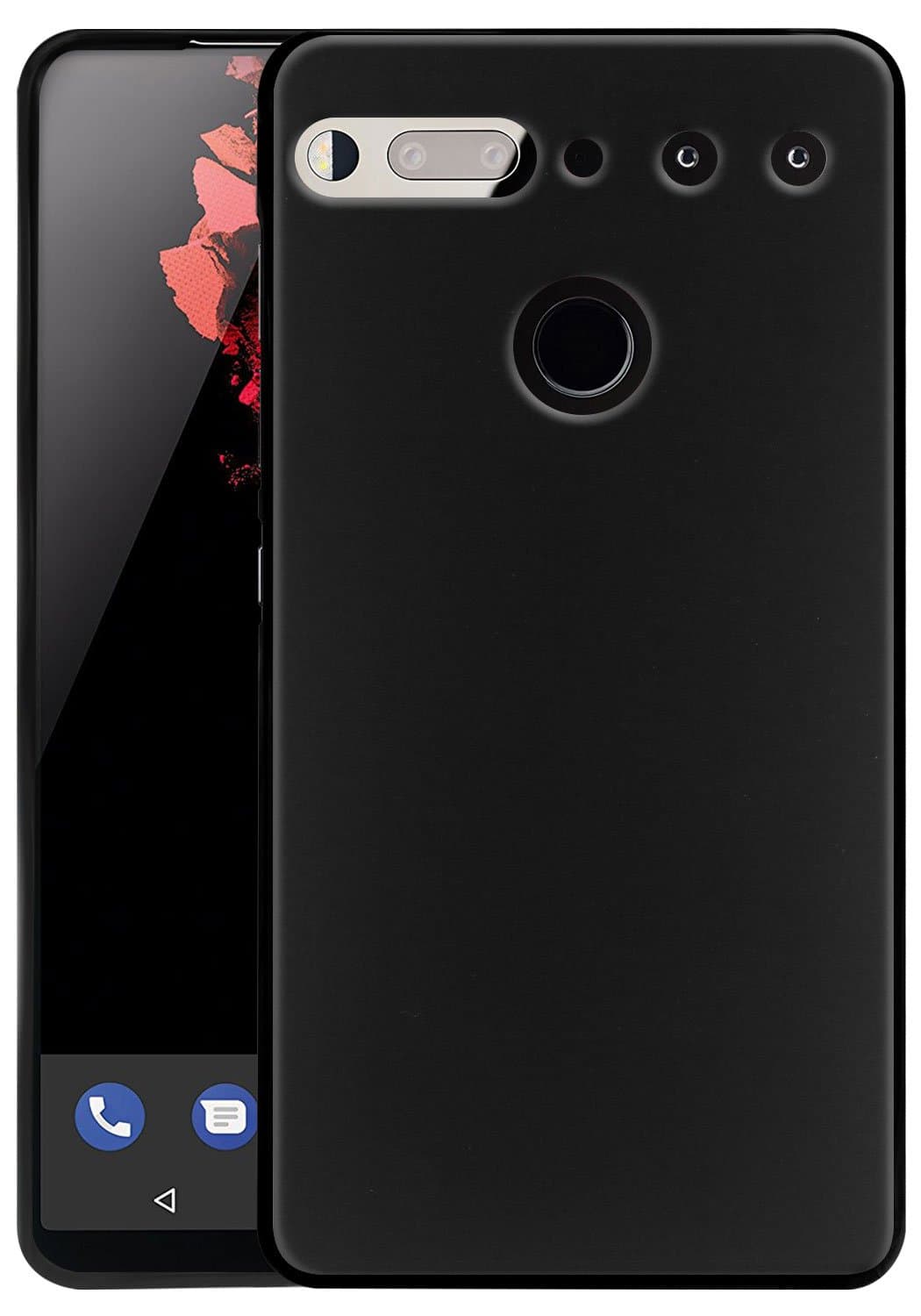 Cmid Essential Phone PH-1 Case, Slim Shockproof TPU Rubber Gel Flexible Soft Silicone Protective Case Cover for Essential Phone PH-1 (A-04)