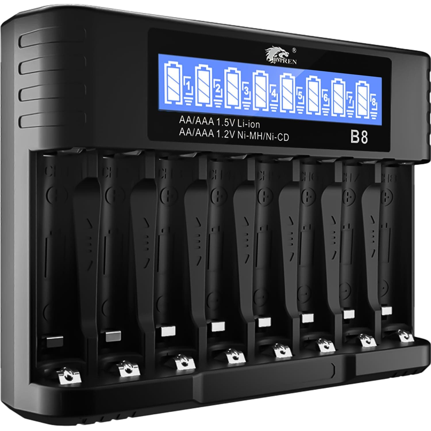 Lithium AA AAA Battery Charger (B8)