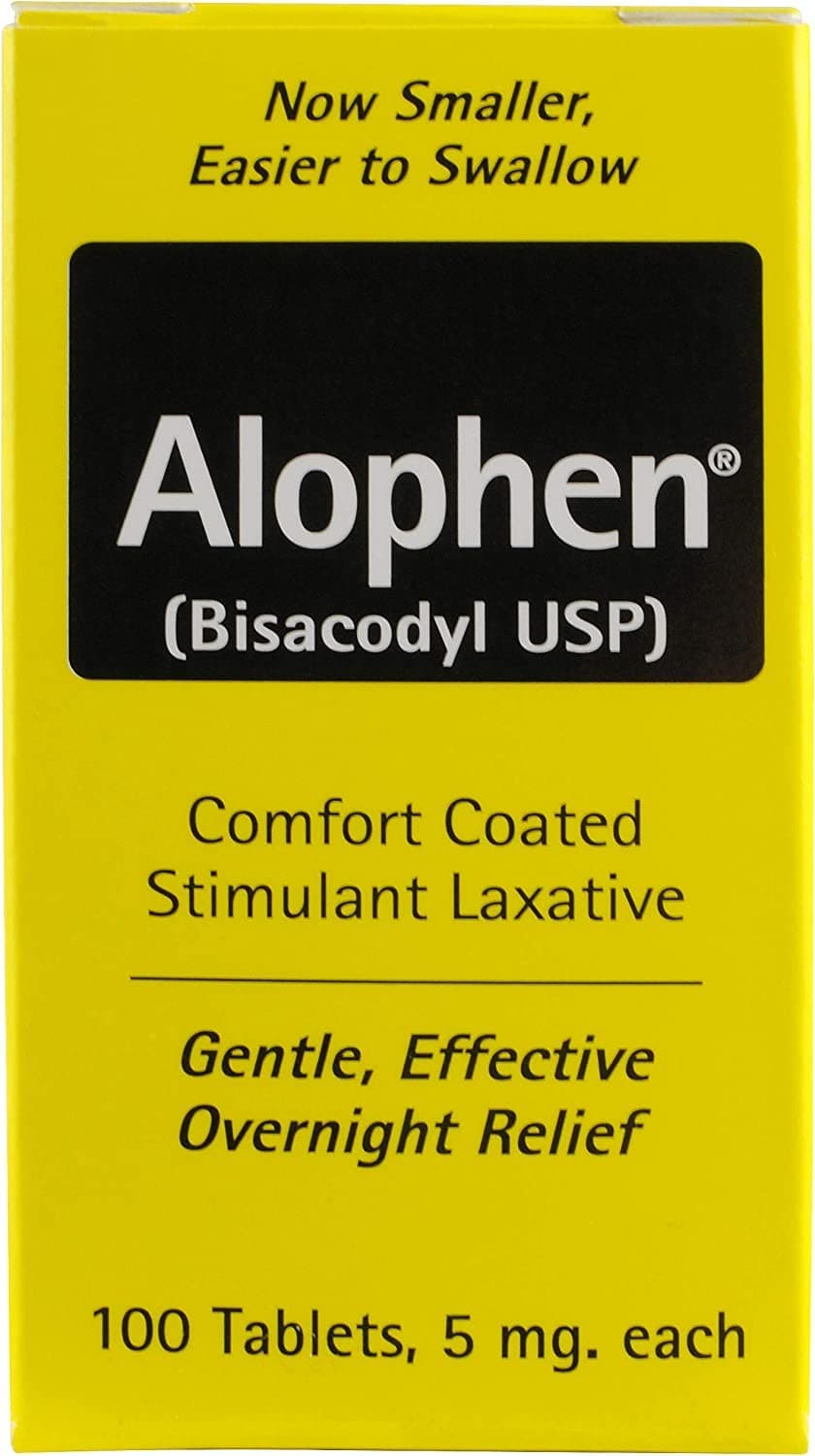 Alophen Tablets 100 Tablets (Pack of 3)