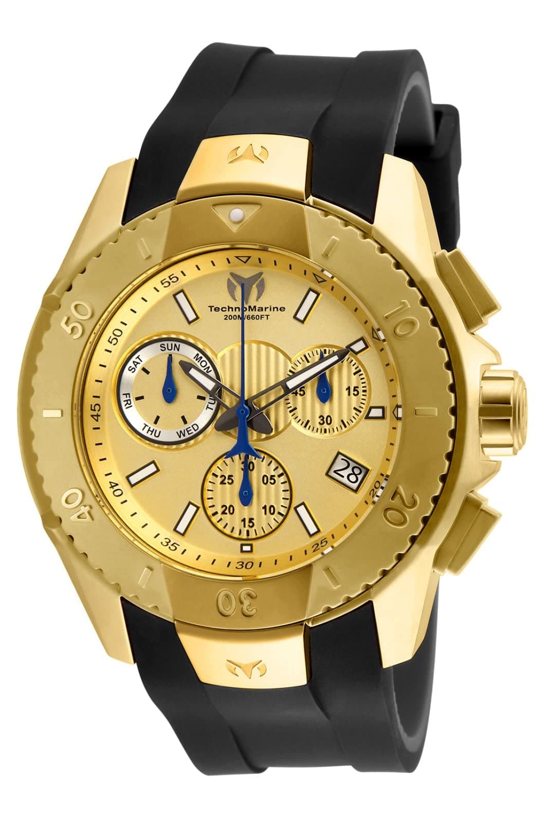 Men's TM617001 Clock (48MM, Black)