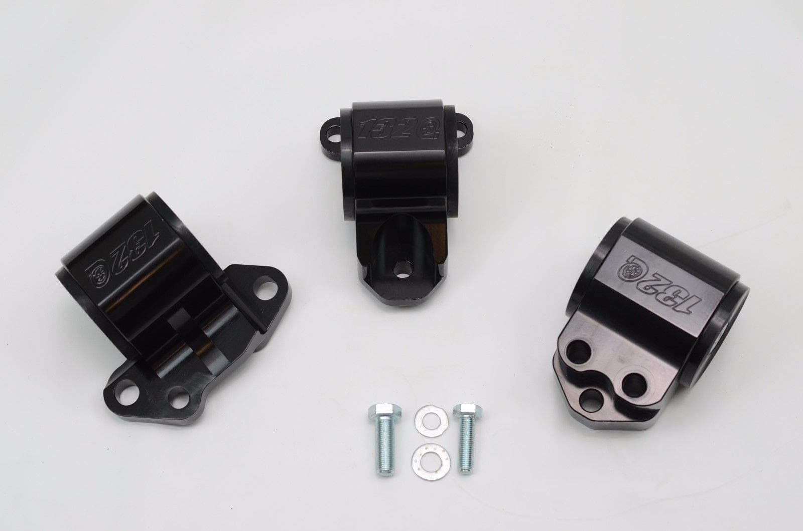 1320 PerformanceB & D series motor Mount 3 bolt driver side black billet EG DC2 85A Stiffness