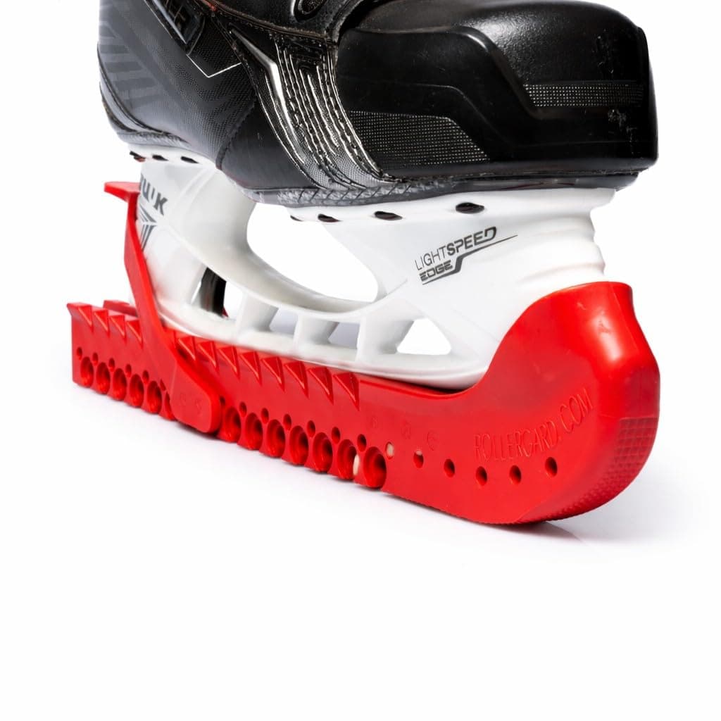 Supergard Ice Skate Guard, Red, One Size