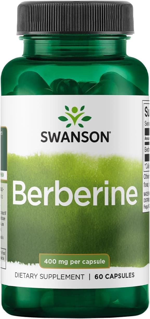 Swanson Berberine 400 Mg 60 Capsules