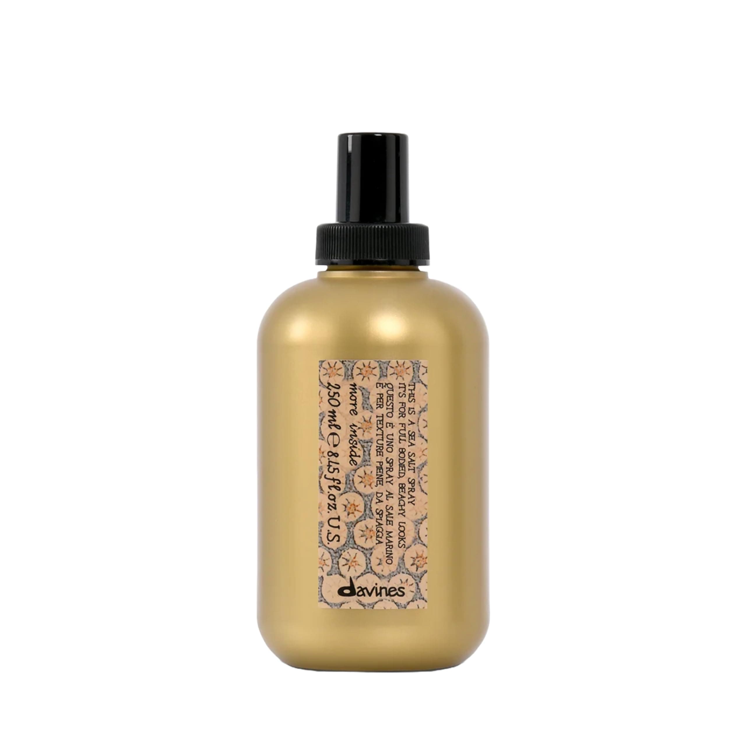 Davines More Inside - This Is A Sea Salt Spray (For Full-Bodied, Beachy Looks) 250 ml (Pack of 1)
