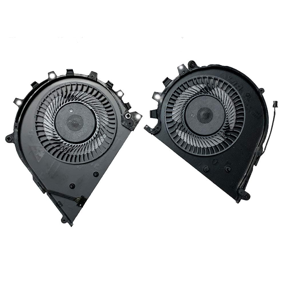 Replacement CPU and GPU Cooling Fan for HP ZBook Studio G3 G4 Series Laptop 840960-001 NS75C07-15C04 NS75C08-15C05