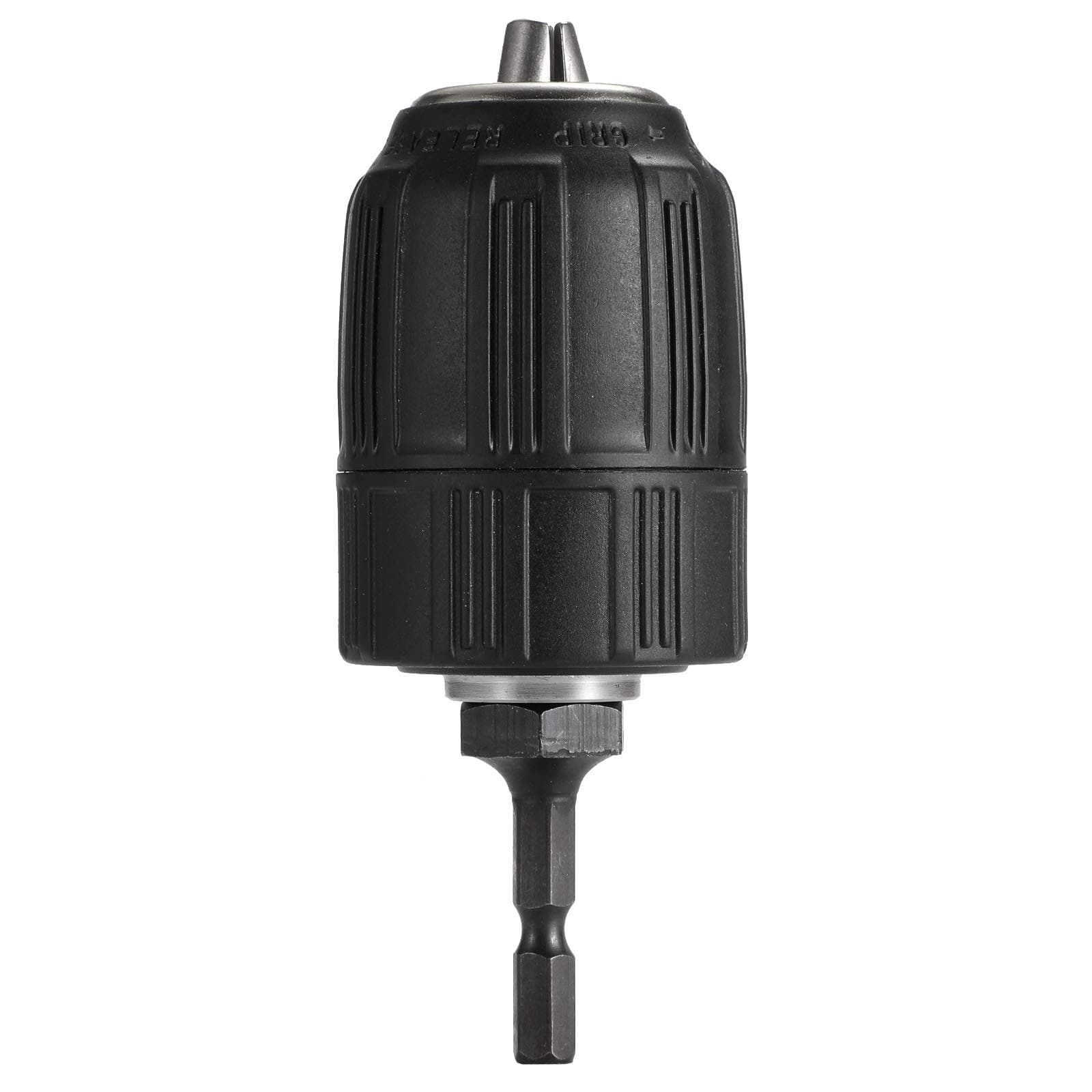 BlueCatELE 1/2" Keyless Drill Chuck Drill Chuck Adapter for Impact Driver Quick Connect