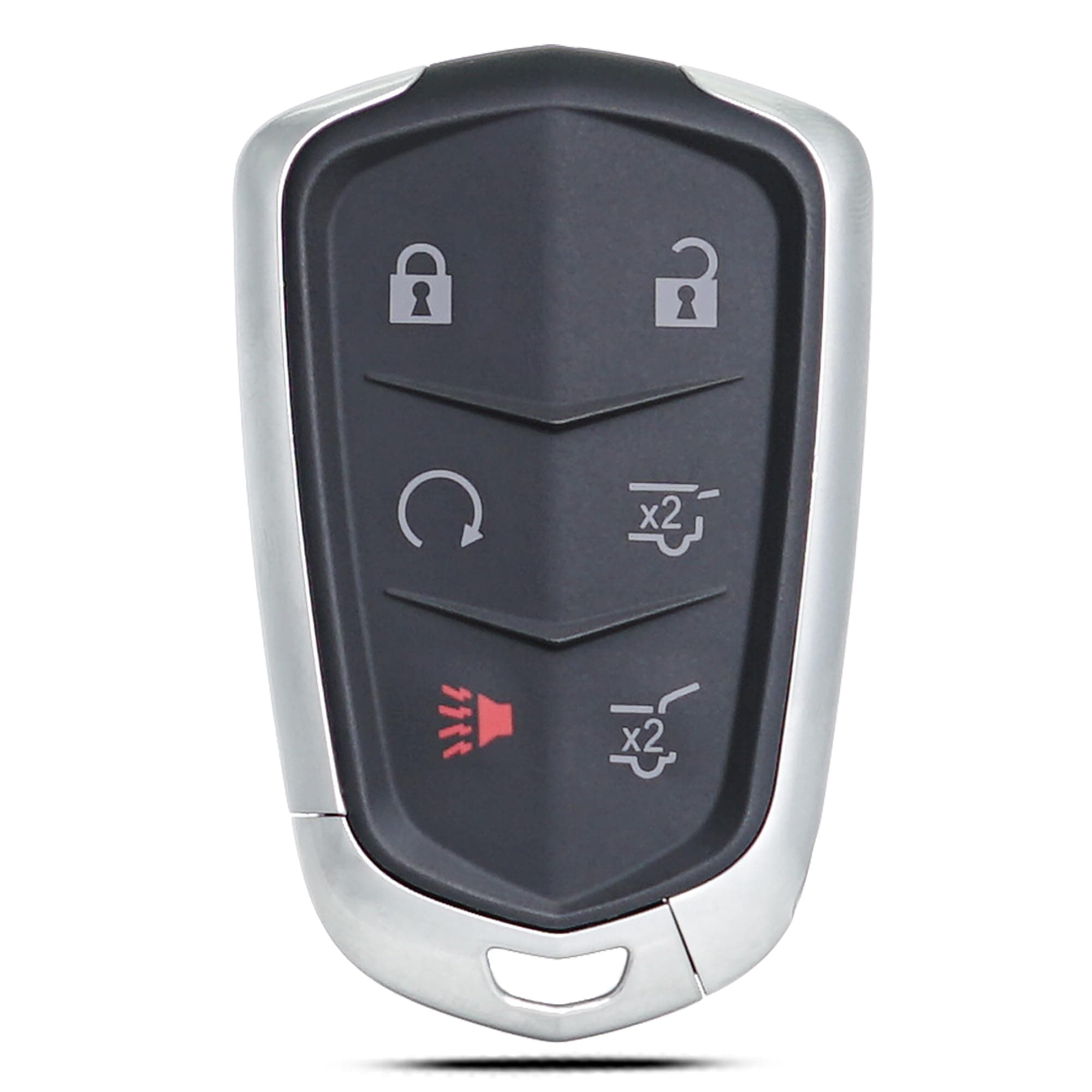 Key Fob Shell Case Replacement Fits for Cadillac Escalade 2015 2016 2017 2018 2019 2020 Keyless Entry Remote Control Key Fob Cover