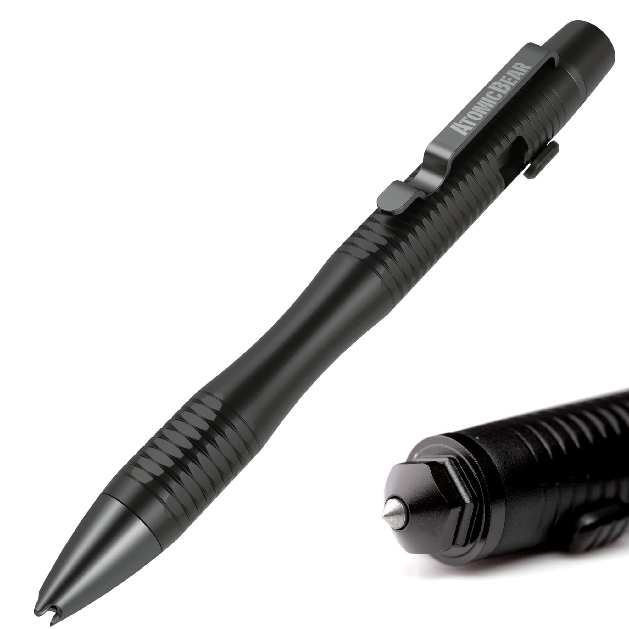 Stealth Pen Pro Tactical Pen for Self Defense - Enhanced Writing Survival Pen with Glass Breaker to Escape & Defend - Bonus Training to Protecting Yourself - Great Gift for Men