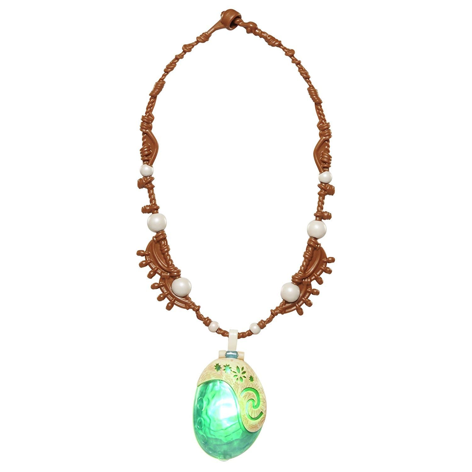 Disney Moanas Magic Shell Heart Light Up Necklace by Te Fiti Brand Name Disney Moana