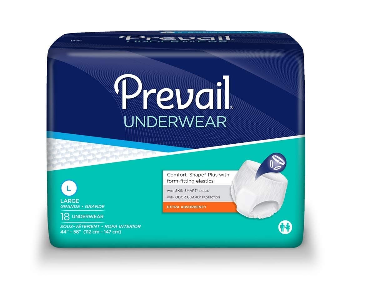 Prevail Protective Underwear, Large (44" to 58")