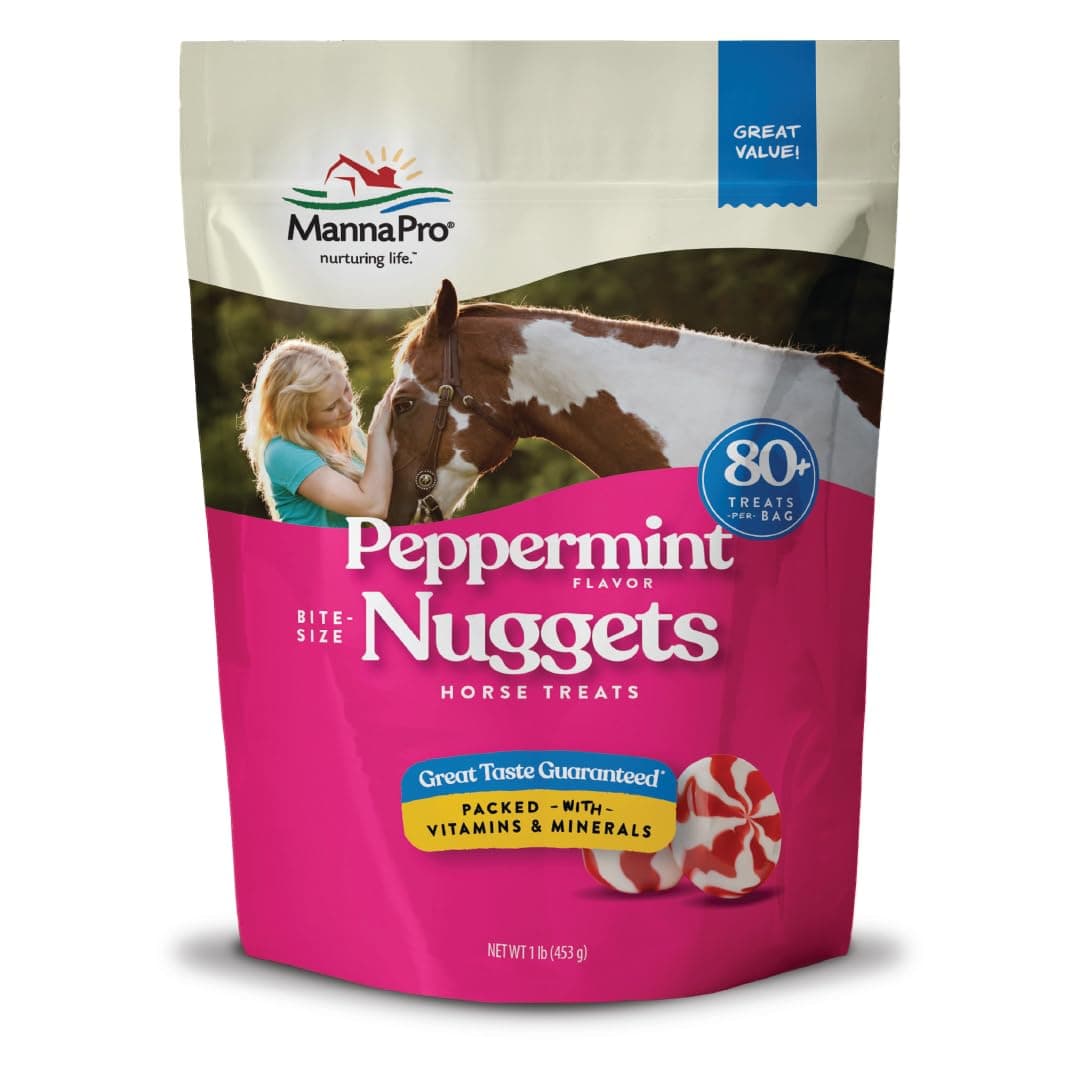 Manna Pro Peppermint Trail Size Bite Size Nuggets, 1 lb