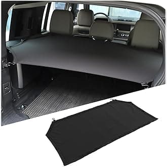 PIUGILH Trunk Cargo Cover Compatible with Land Rover Defender 110 2020-2025, Rear Trunk Cargo Luggage Security Shade Cover Interior Accessories