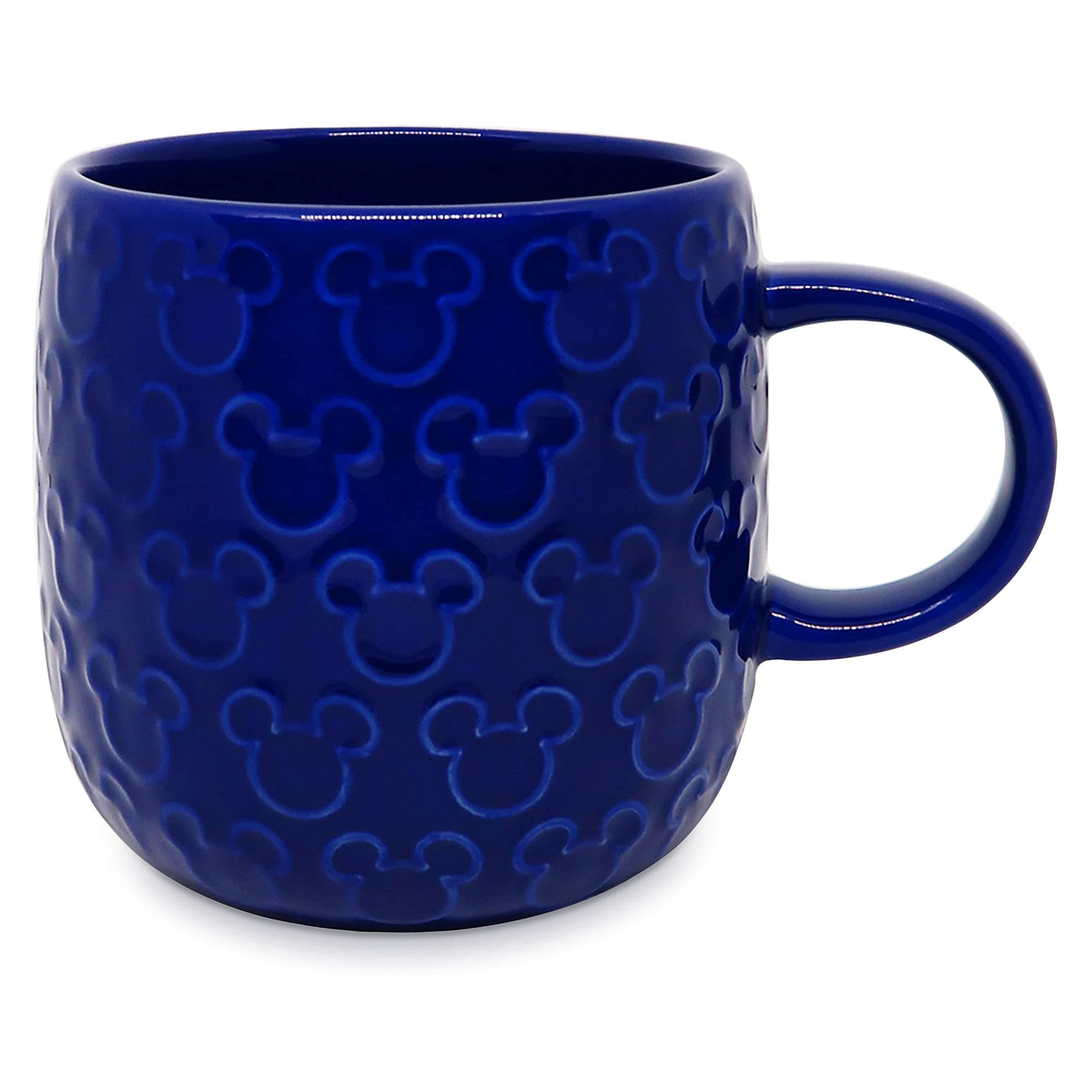 Disney Mickey Mouse Raised Icon Mug – Cobalt