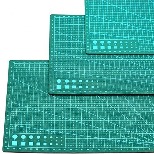 Self-Healing Double-Sided Cutting Mat,PVC Polymer Clay DIY Sculpt Carve Handmade DIY Accessory Cutting Board Plate Platform A4 size