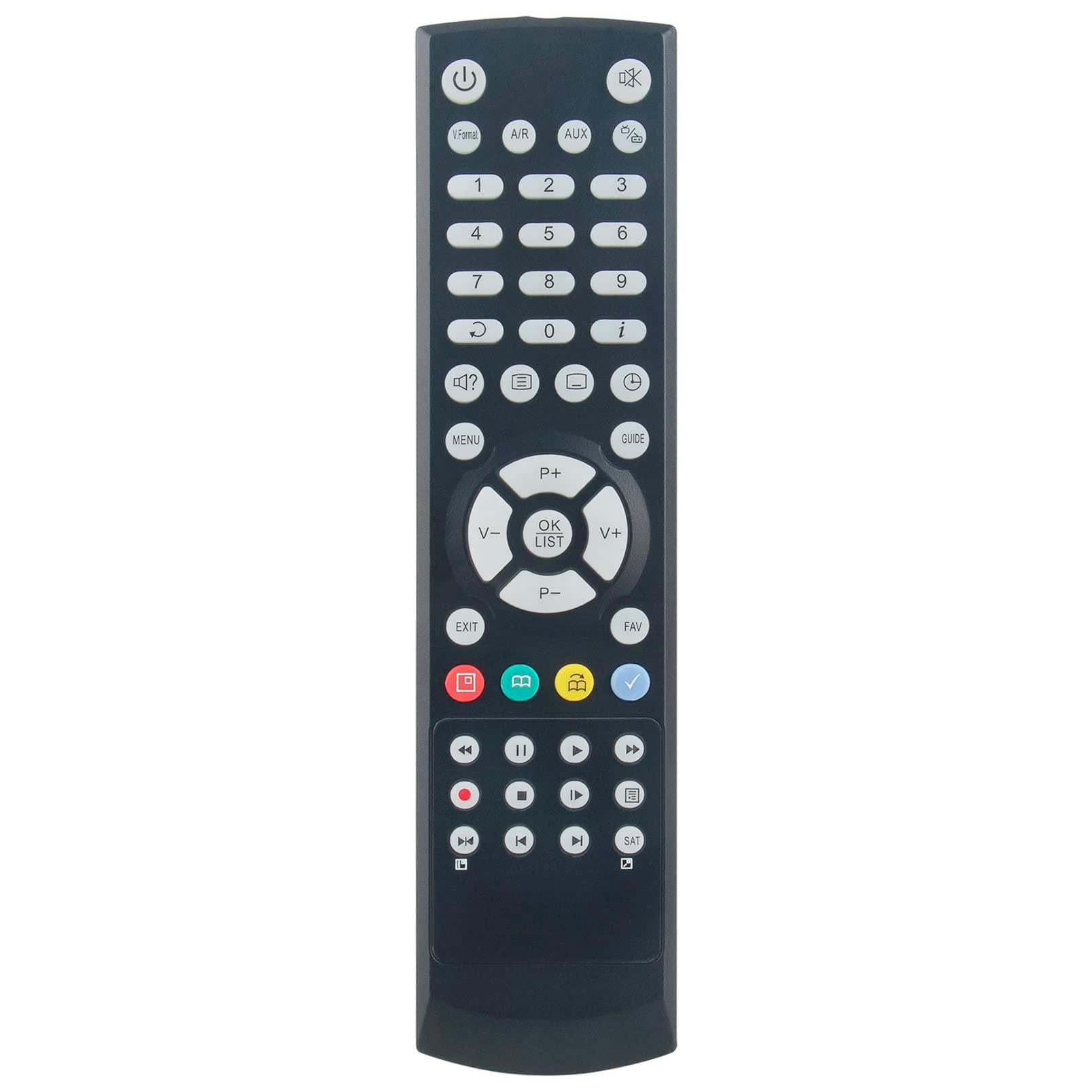 ALLIMITYReplace Remote Control fit for TOPFIELD PVR TP501 TRF-2400 TRF-2460 TRF-2470 TRF-5000 TRF2400 TRF2460 TRF2470 TRF5000