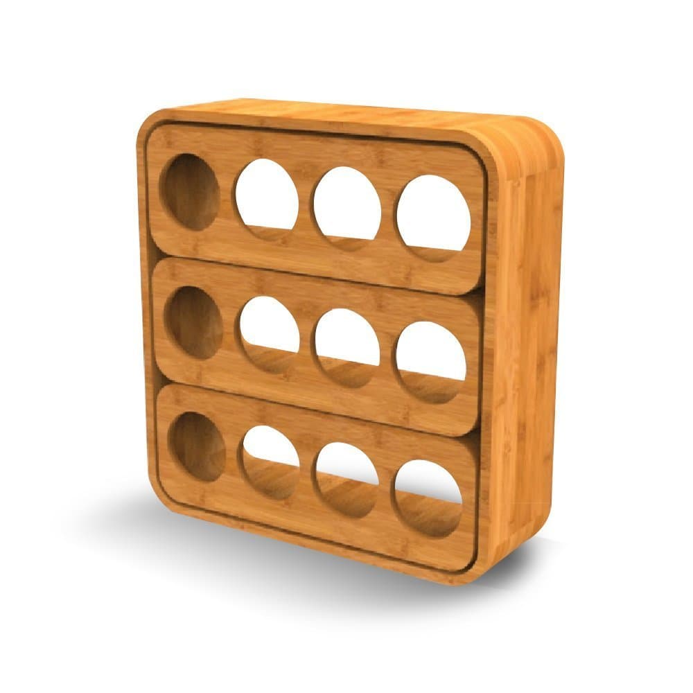 K-Cup Holder – Attractive functional design holds 12 K-Cups