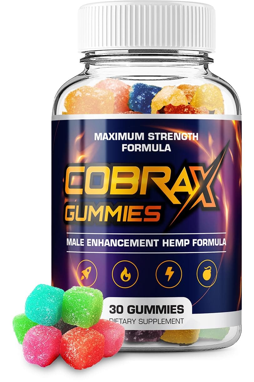 CobraX Gummies - Official - Cobra X Advanced Formula Gummy Maximum Strength Support Supplement (60 Gummies)