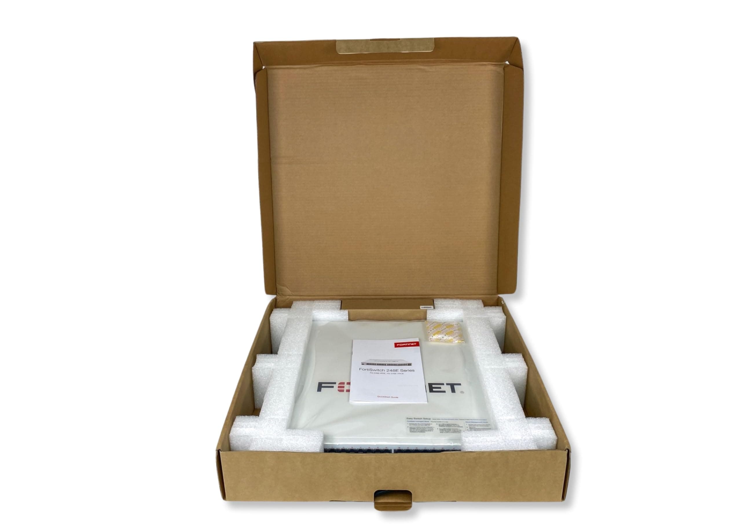 EbidDealz Replacement for Fortinet Secure Access FortiSwitch 248E-FPOE Layer 2/3 FortiGate Switch Controller Compatible PoE+ Switch with 48 GE RJ45 + 4 SFP Ports 48 Port PoE with Maximum 740 W