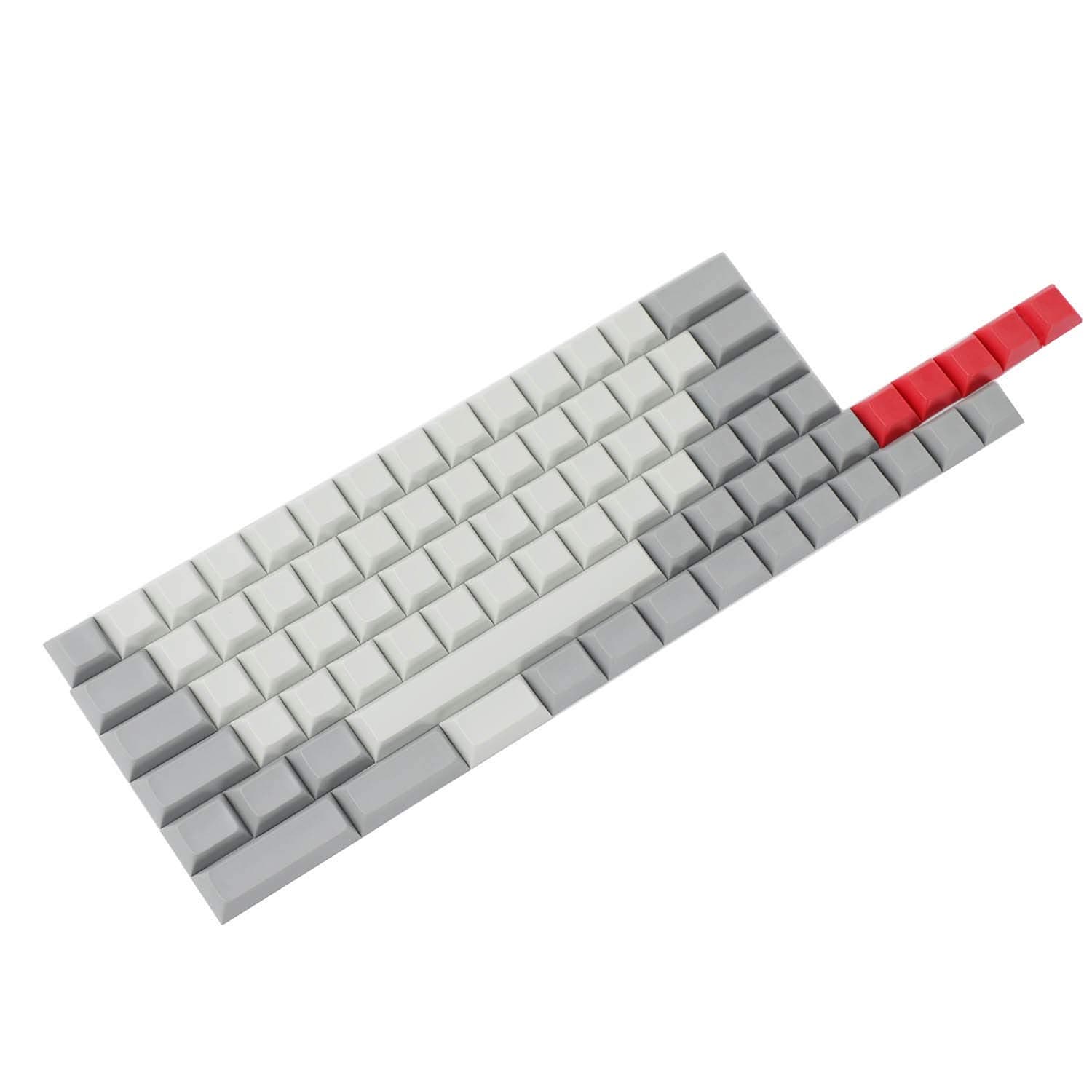 DSA Profile Blank 61 64 68 ANSI Keyset Thick PBT Keycap Set for Cherry MX Mechanical Keyboard GH60 XD64 GK64 Tada68(Only Keycap)