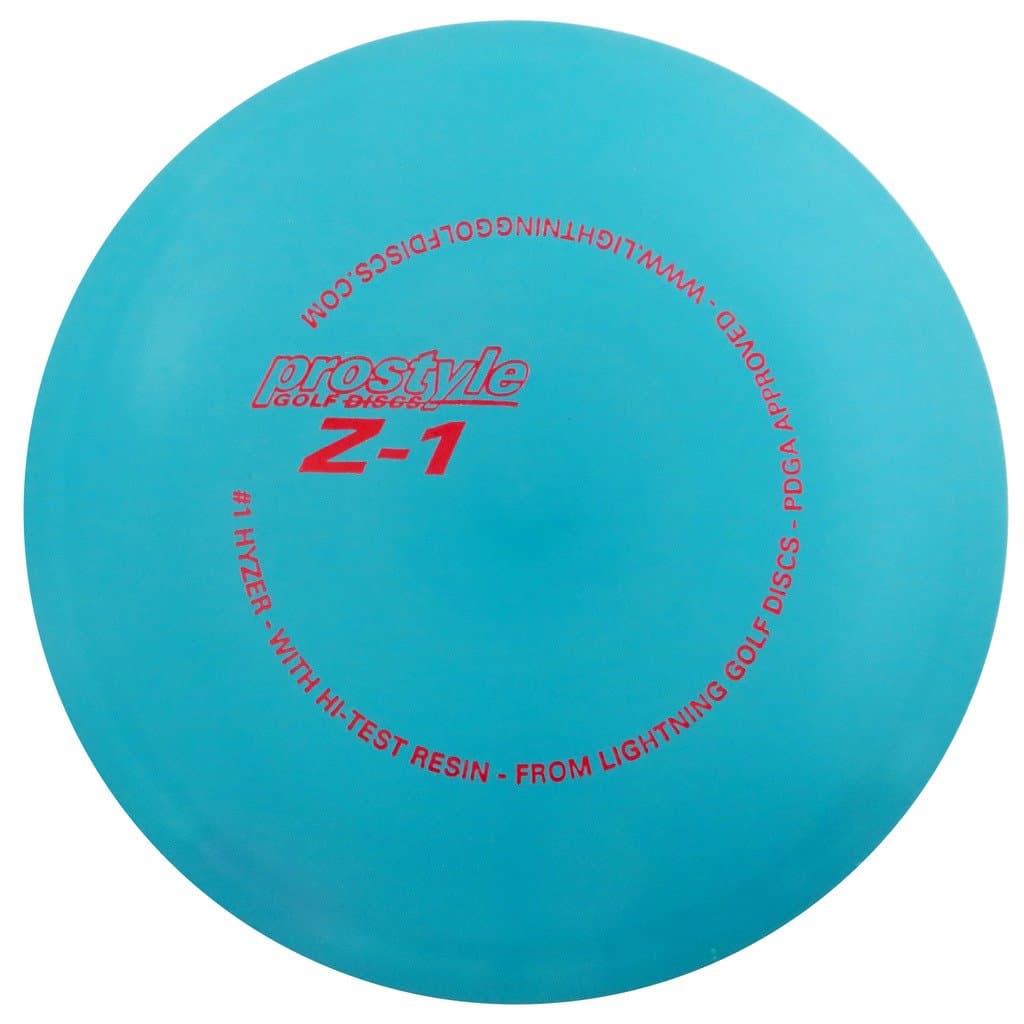 Lightning Golf Discs Prostyle Z-1#1 Hyzer Midrange Golf Disc [Colors May Vary] - 176-180g