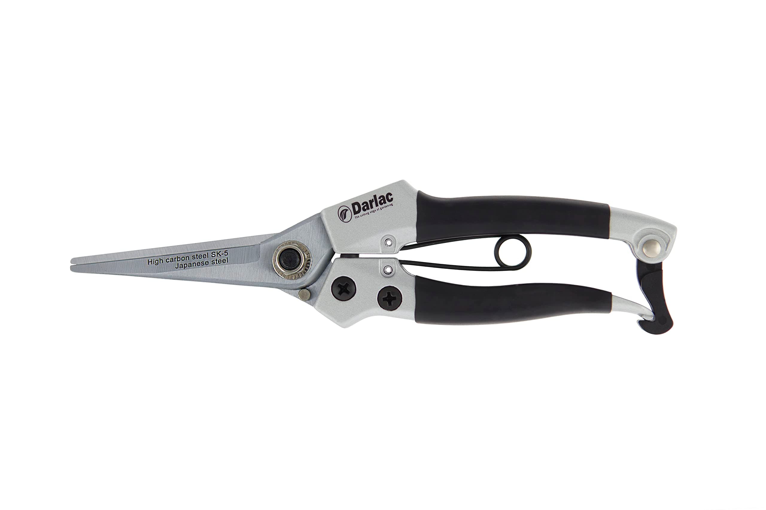 Compact Snips – Award Winning, Razor Sharp Garden Snips Ideal for Delicate & Light Pruning & Topiary Work – Lightweight – Precision Tensioned – SK5 High Carbon Steel Blade