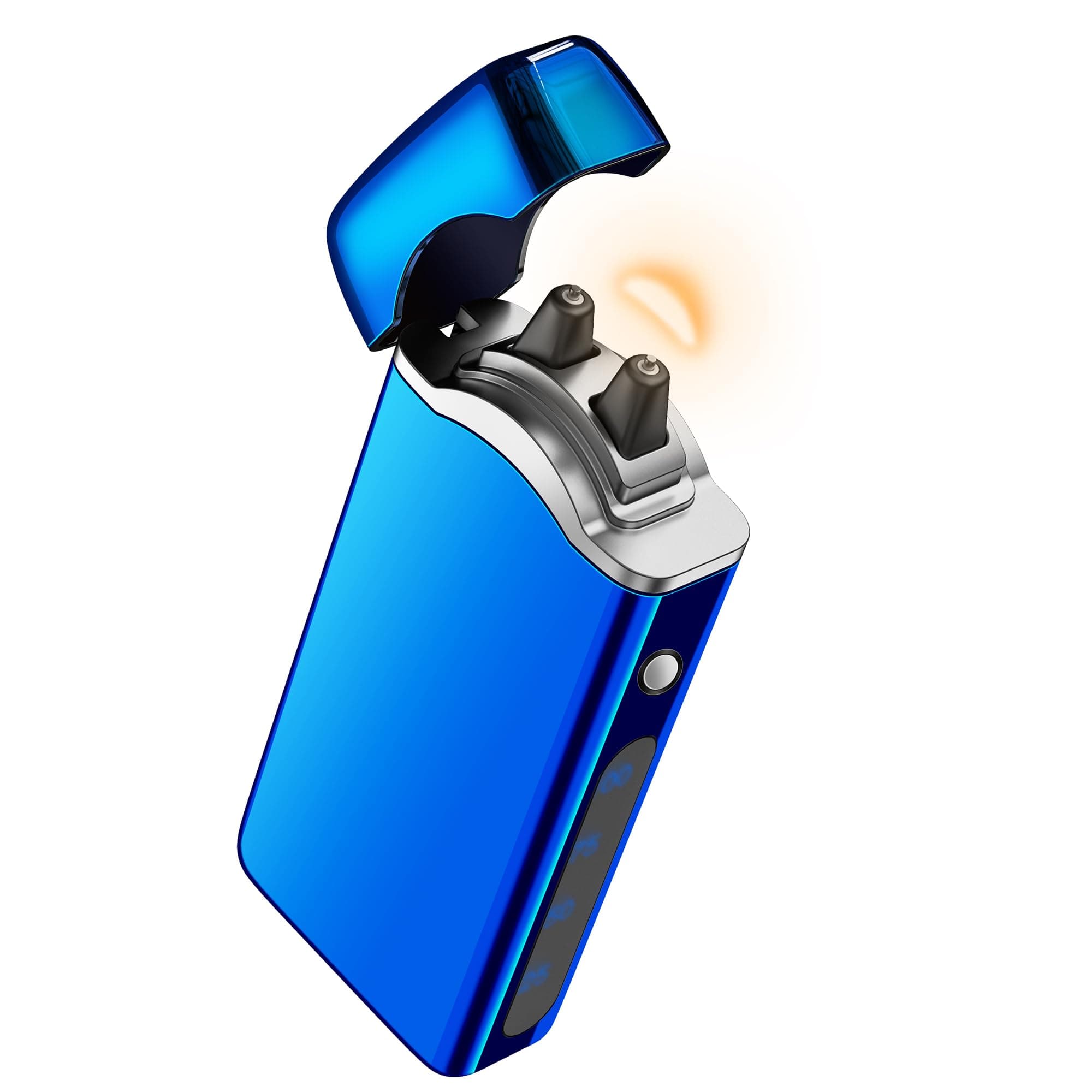 Big Arc Lighter Magical “Flame” USB Rechargeable Plasma Electric Cool Lighter (Blue)