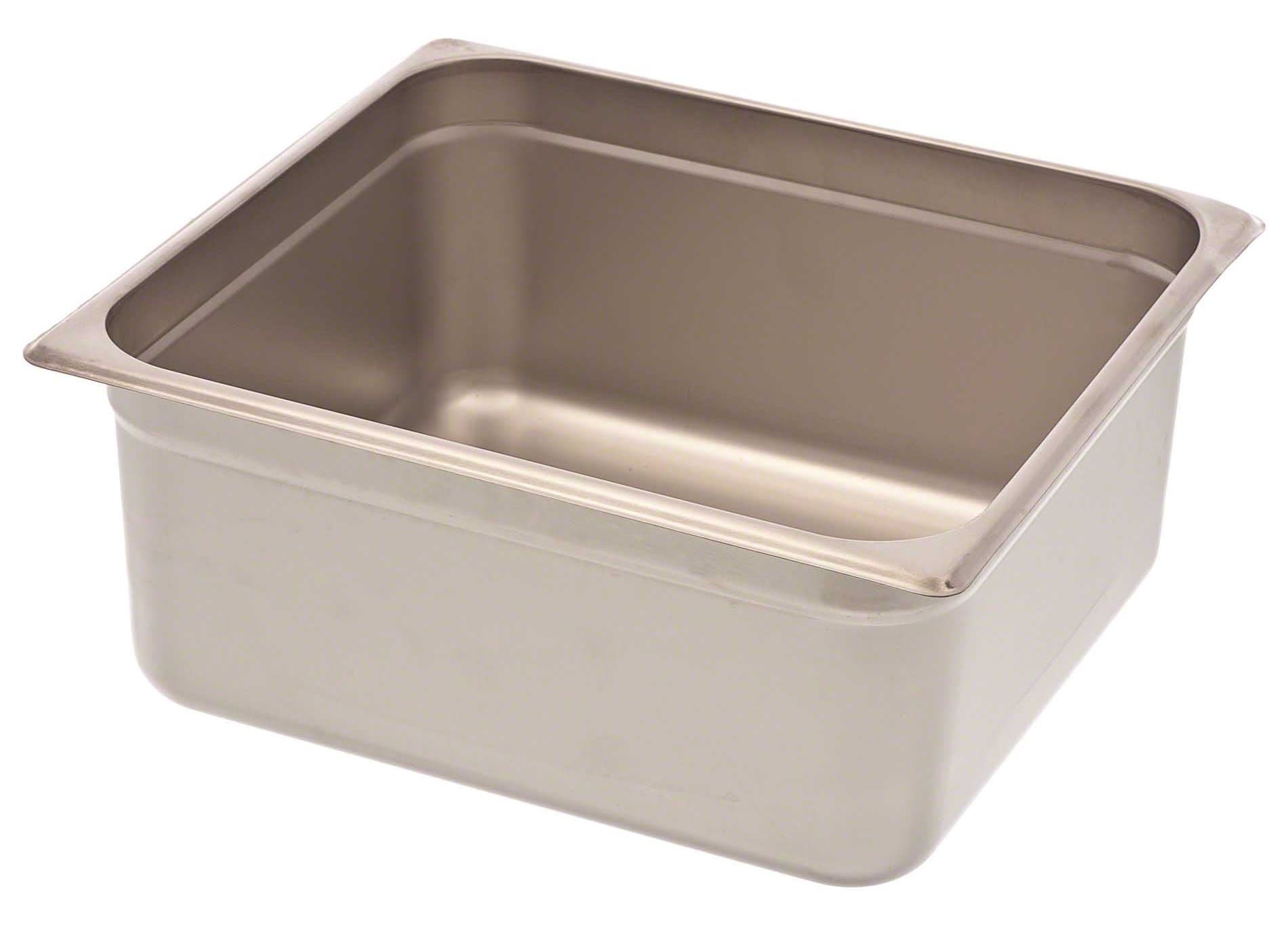 Browne 6" Two-Thirds-Size Anti-Jam Steam Pan