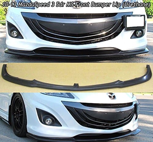 MS Style Front Lip (Urethane) Fits 10-13 Mazda MazdaSpeed 3 5dr