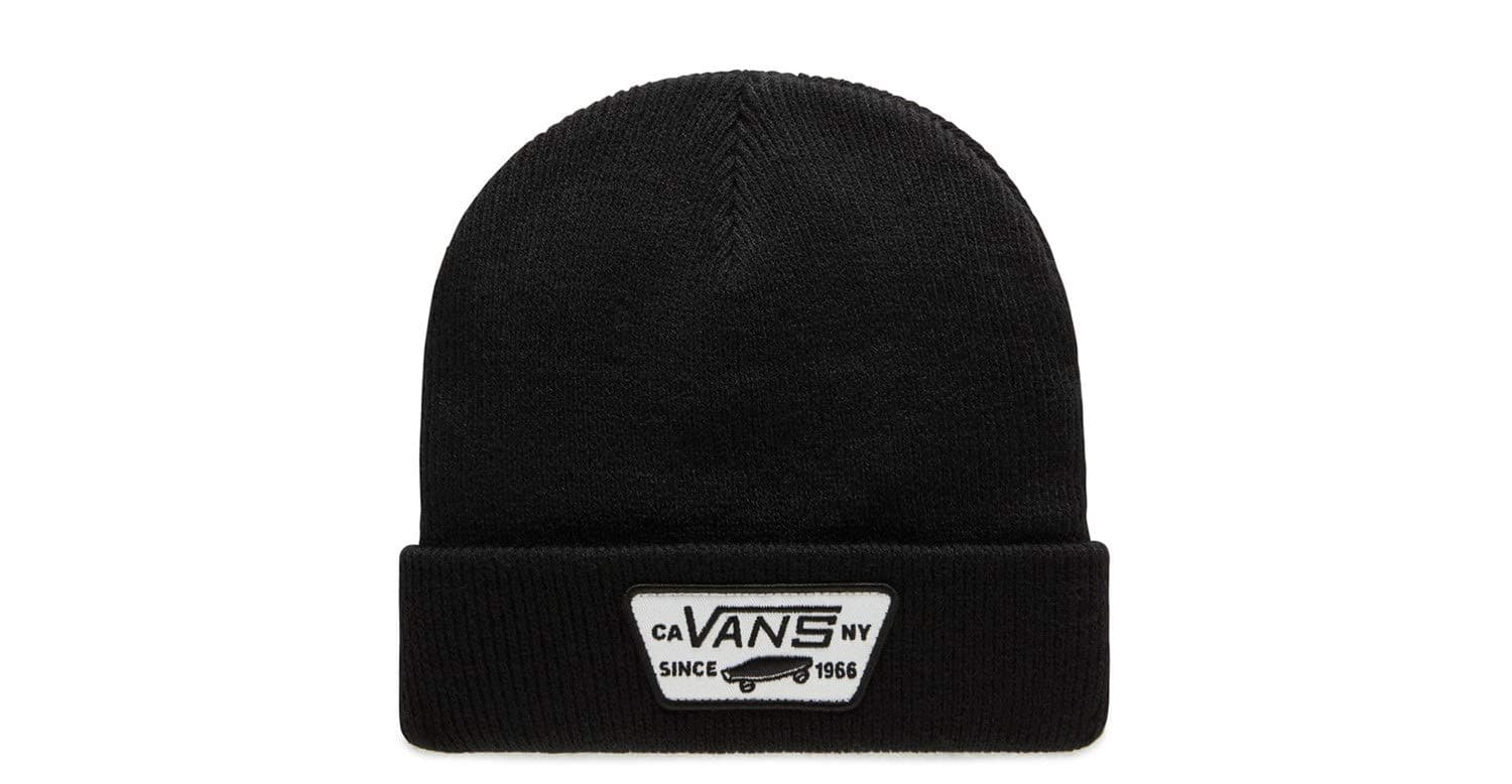 Black Milford Beanie by Vans
