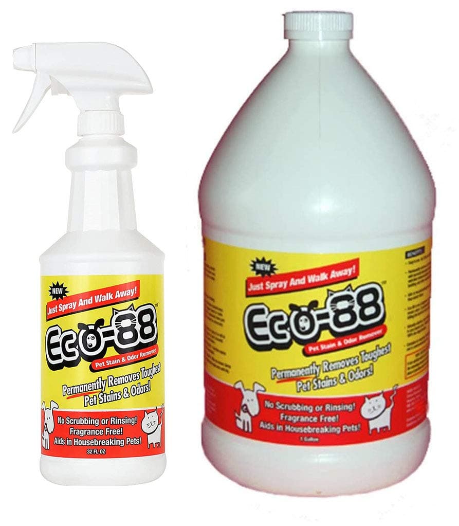 Pet Stain & Odor Remover - Starter Pack: 1 Quart + 1 Gallon