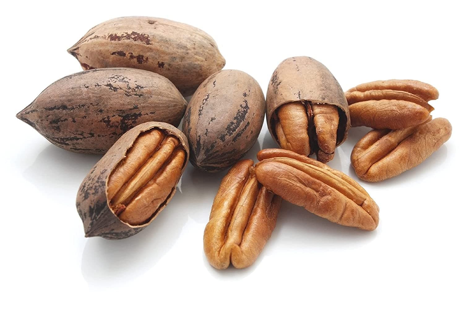 Raw Pecans in Shell, Natural Whole, Unsalted, Protein Keto Snacks, GMO Free, Gluten Free, Vegan, Essential Vitamins & Minerals, Nutrient Rich Healthy Food (3 KG)