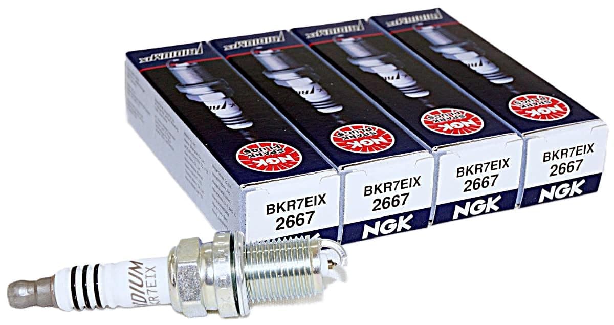2667 Spark Plug BKR7EIX Iridium IX (4 Pack)