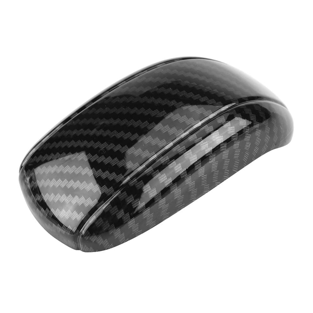 Senyar for 2022 for Mitsubishi Eclipse Cross Accessories Gear Shift Cover Trim Car Interior Mouldings for Eclipse Cross 17-18 (Carbon Fiber)