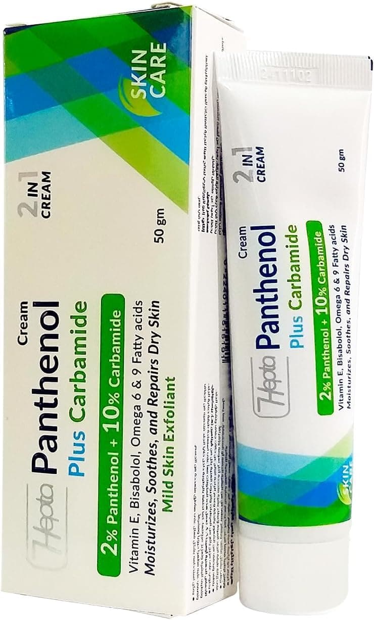 Hepta Cream Panthenol Plus Carbamide 50g
