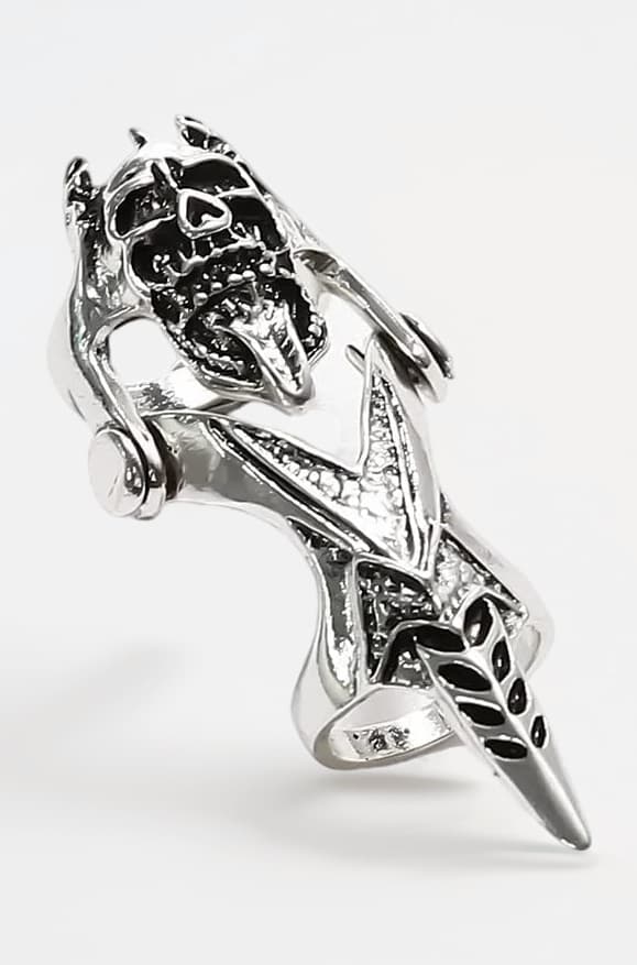 - THE MEN THING Innovative Knuckle Full Finger Ring Collections | Adjustable Knuckle Joint Full Finger Ring for Men & Boys